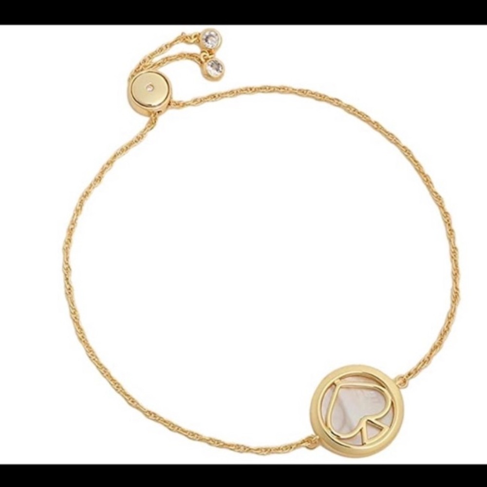Kate Spade gold and opal bracelet NWT